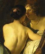 Gerard van Honthorst Jupiter in the Guise of Diana Seducing Callisto Sweden oil painting artist